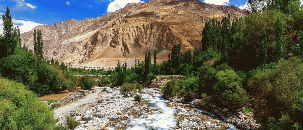 Leh with Stok Village