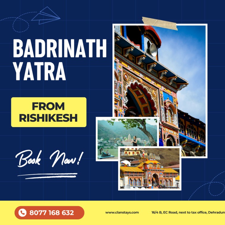 Pilgrims beginning the Badrinath Yatra from Rishikesh along the scenic mountain route.