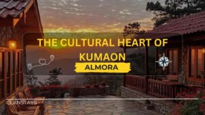 Scenic homestay in Almora overlooking the Himalayas at sunset