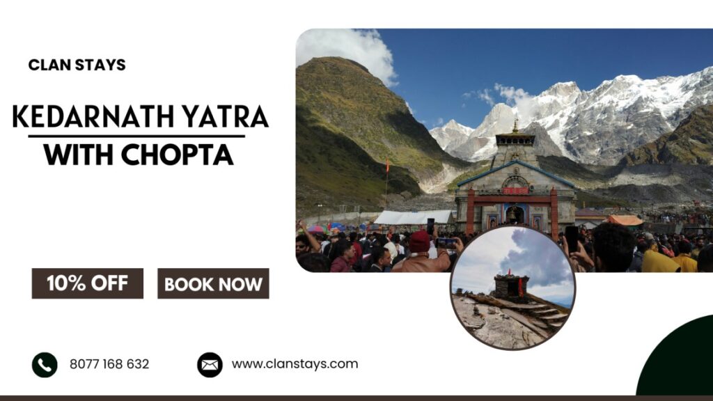 Kedarnath Chopta combined tour package featuring temple pilgrimage and Himalayan adventure trekking