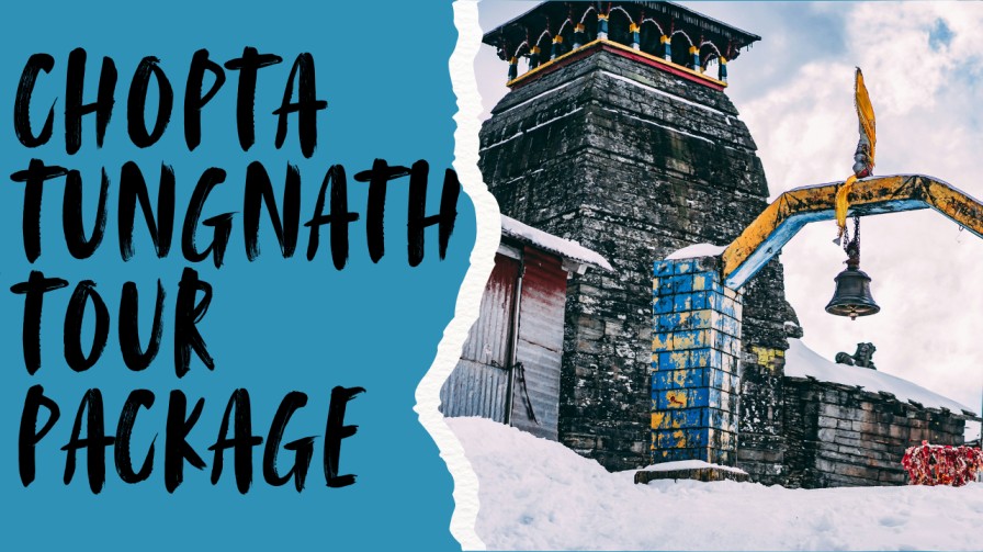 Tungnath Temple View on Chandrashila Chopta Trek