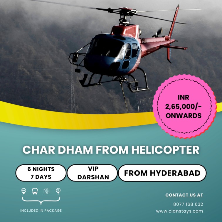 Senior Citizens from Hyderabad boarding helicopter for Char Dham Yatra