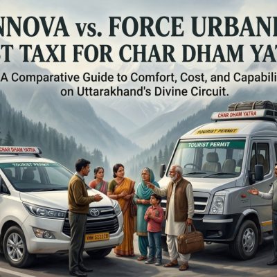 Innova vs. Force Urbania: Best Taxi for Char Dham Yatra