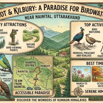 Pangot & Kilbury: A Paradise for Birdwatchers Near Nainital